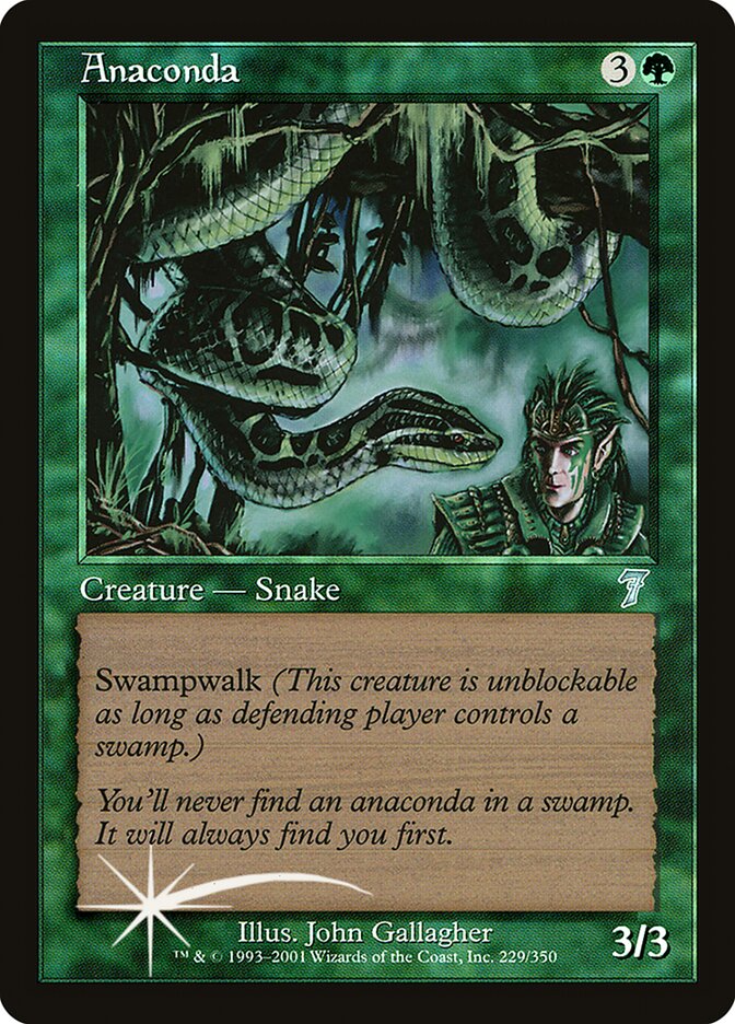 Anaconda 229 (7th Edition)  - Foil | Good Games Adelaide SA