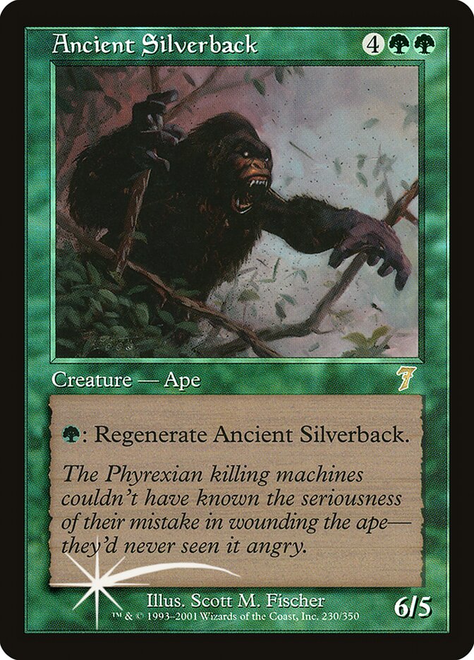 Ancient Silverback 230 (7th Edition)  - Foil | Good Games Adelaide SA