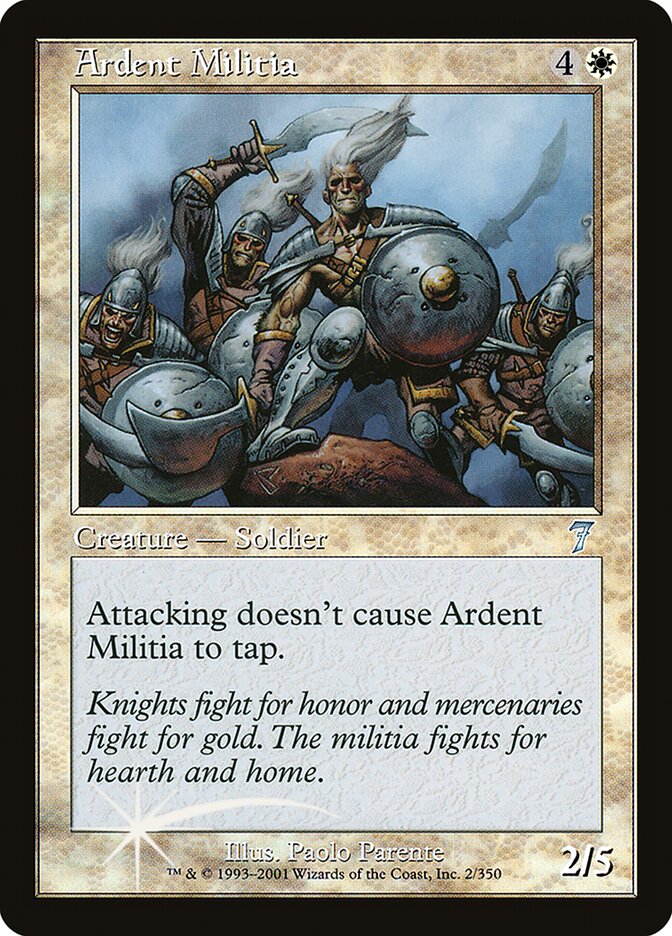 Ardent Militia 2 (7th Edition)  - Foil | Good Games Adelaide SA