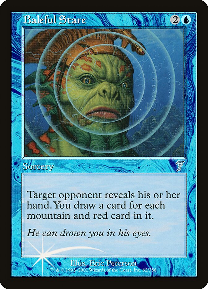 Baleful Stare 62 (7th Edition)  - Foil | Good Games Adelaide SA