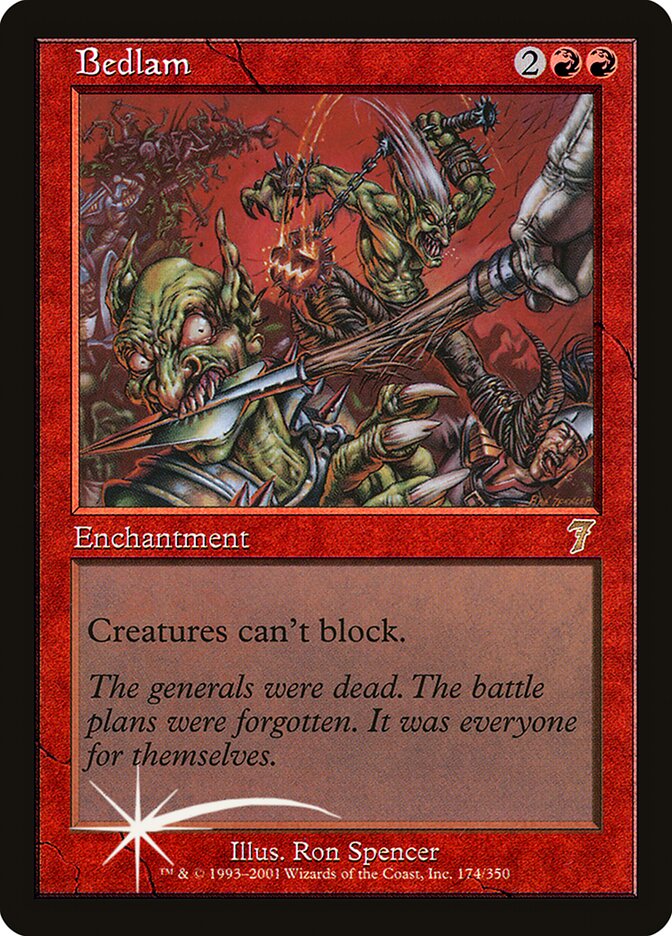 Bedlam 174 (7th Edition)  - Foil | Good Games Adelaide SA