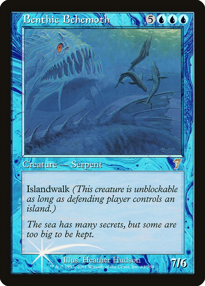 Benthic Behemoth 63 (7th Edition)  - Foil | Good Games Adelaide SA