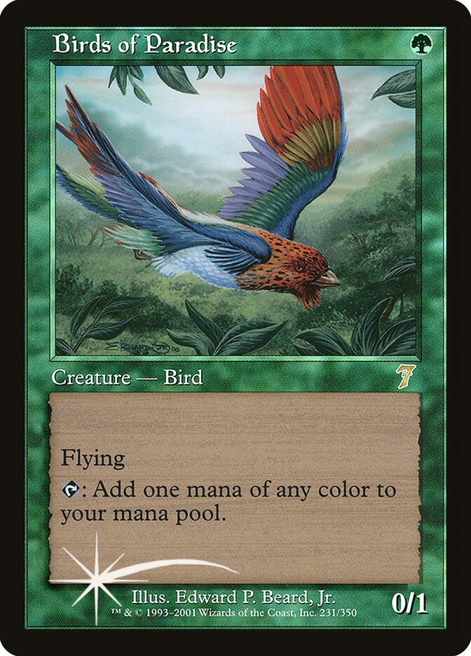 Birds of Paradise 231 (7th Edition)  - Foil | Good Games Adelaide SA