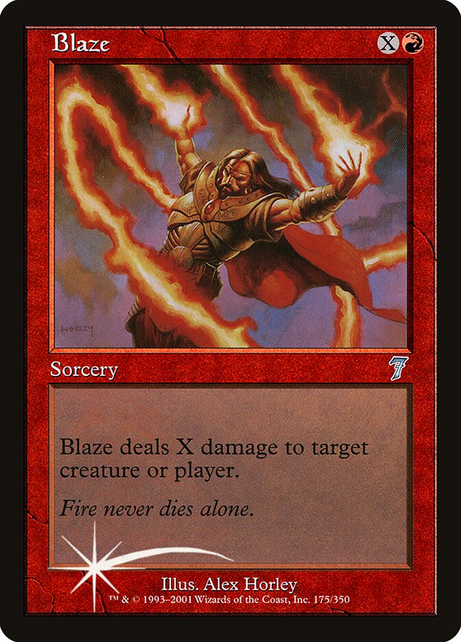 Blaze 175 (7th Edition)  - Foil | Good Games Adelaide SA