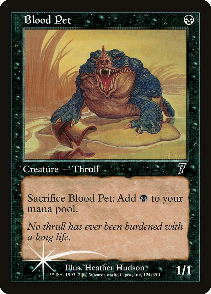 Blood Pet 121 (7th Edition)  - Foil | Good Games Adelaide SA