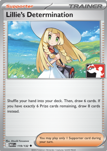 Lillie's Determination Series 8 119/132 (Prize Pack Series Cards)  - Holofoil | Good Games Adelaide SA