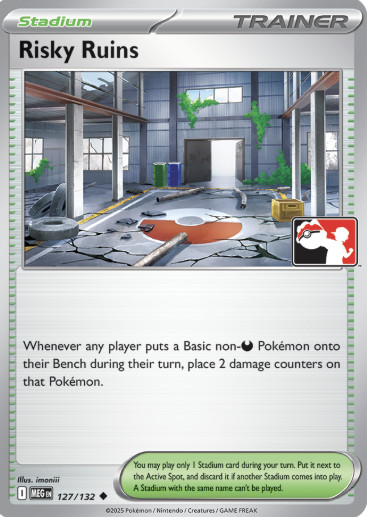 Risky Ruins Series 8 127/132 (Prize Pack Series Cards)  | Good Games Adelaide SA