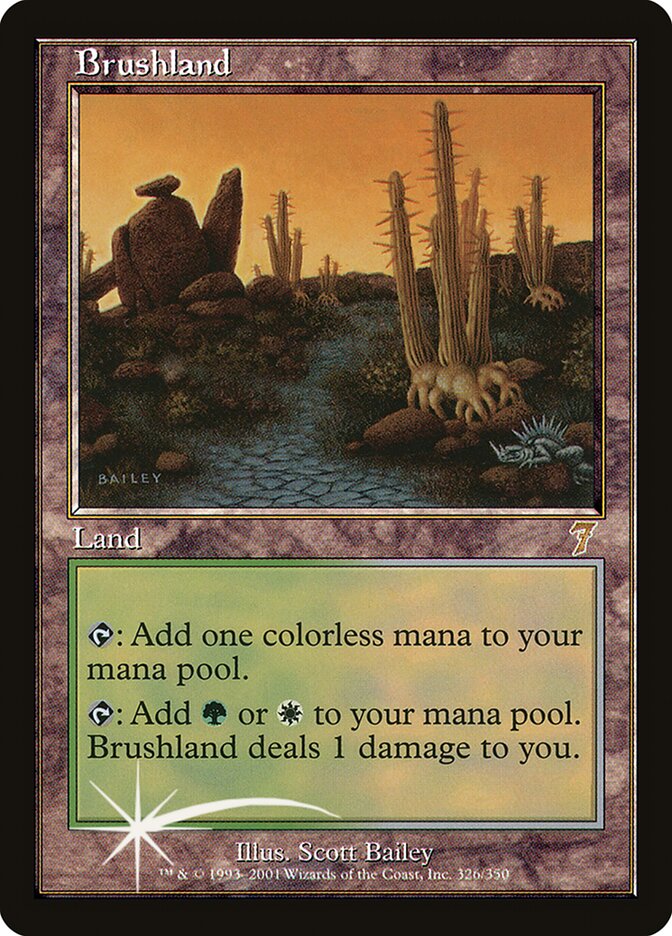 Brushland 326 (7th Edition)  - Foil | Good Games Adelaide SA