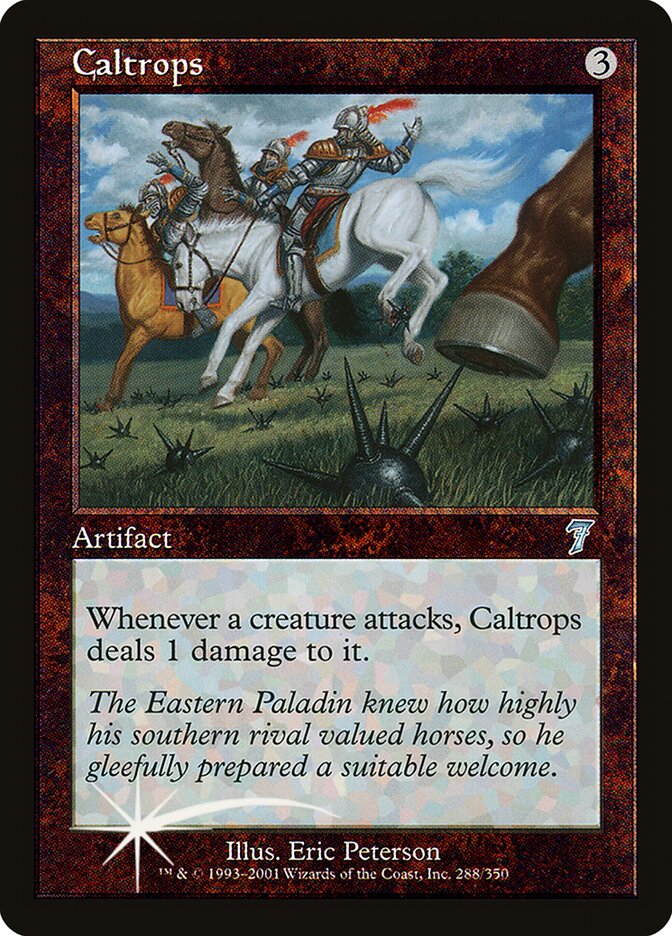 Caltrops 288 (7th Edition)  - Foil | Good Games Adelaide SA