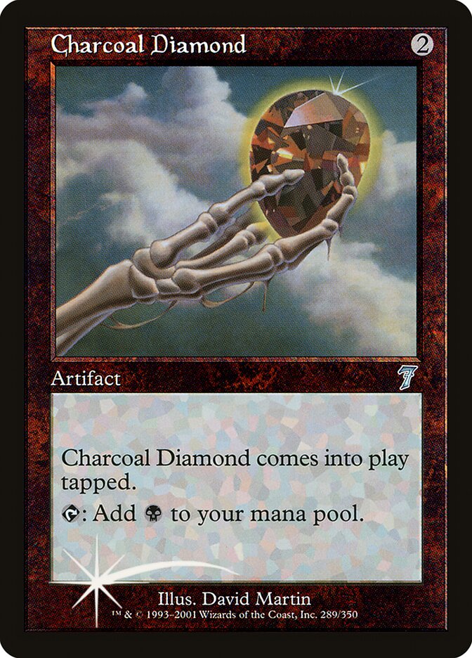 Charcoal Diamond 289 (7th Edition)  - Foil | Good Games Adelaide SA