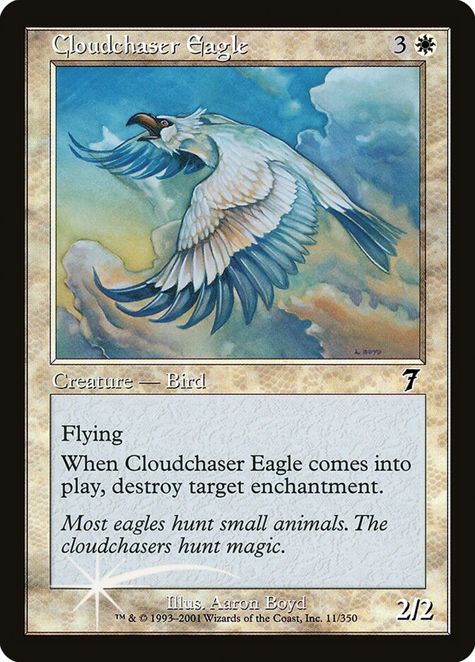 Cloudchaser Eagle 11 (7th Edition)  - Foil | Good Games Adelaide SA