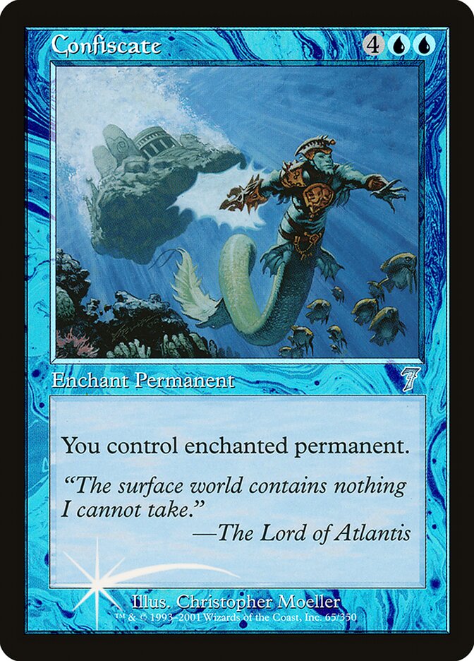 Confiscate 65 (7th Edition)  - Foil | Good Games Adelaide SA