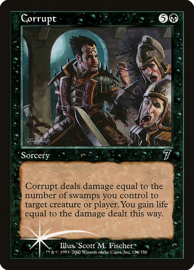 Corrupt 124 (7th Edition)  - Foil | Good Games Adelaide SA