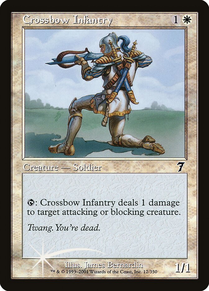 Crossbow Infantry 12 (7th Edition)  - Foil | Good Games Adelaide SA