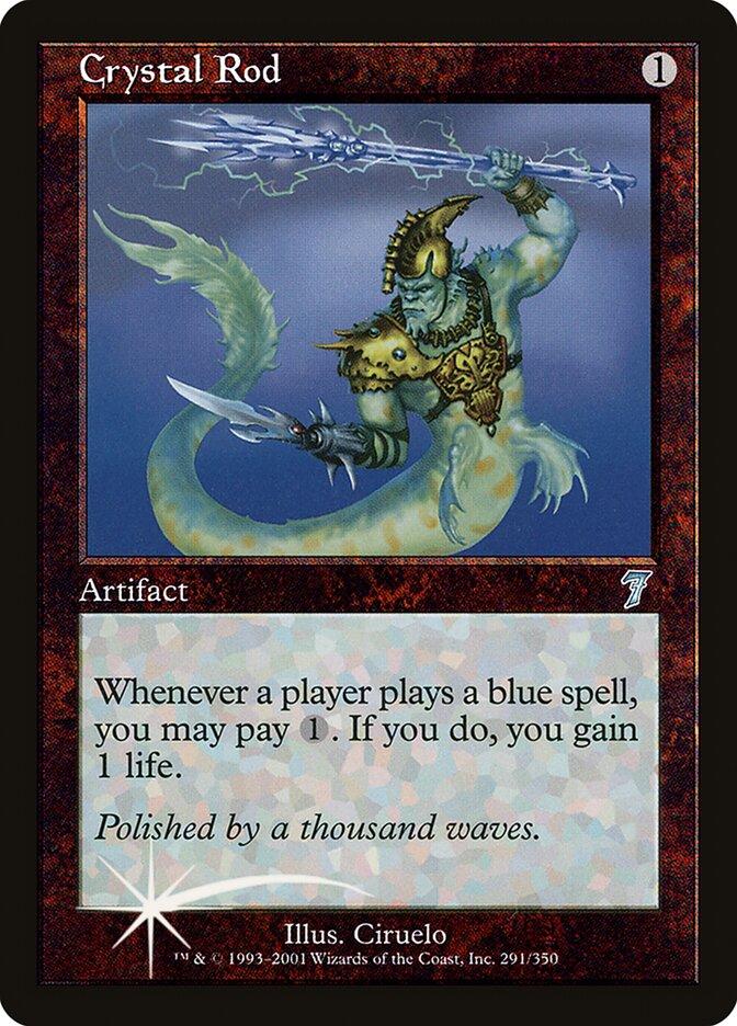 Crystal Rod 291 (7th Edition)  - Foil | Good Games Adelaide SA