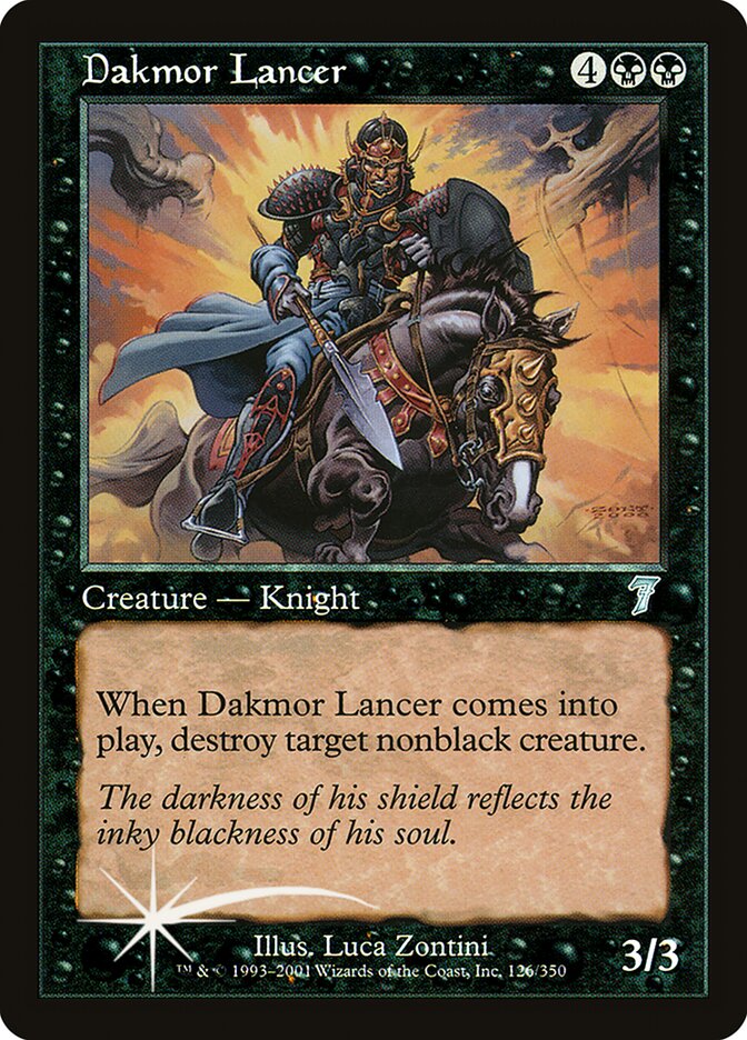 Dakmor Lancer 126 (7th Edition)  - Foil | Good Games Adelaide SA
