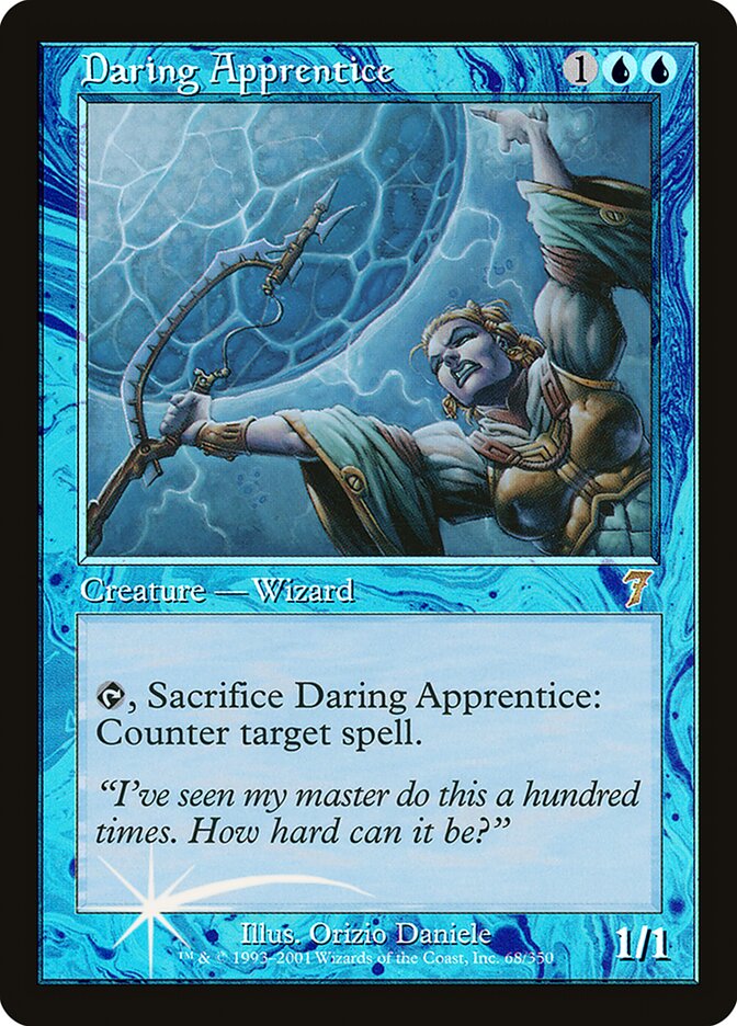 Daring Apprentice 68 (7th Edition)  - Foil | Good Games Adelaide SA