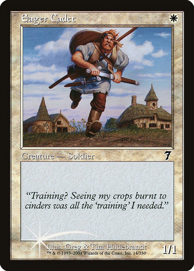 Eager Cadet 14 (7th Edition)  - Foil | Good Games Adelaide SA