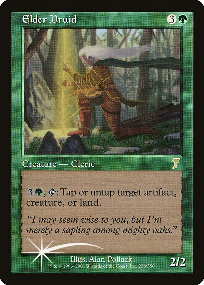 Elder Druid 238 (7th Edition)  - Foil | Good Games Adelaide SA