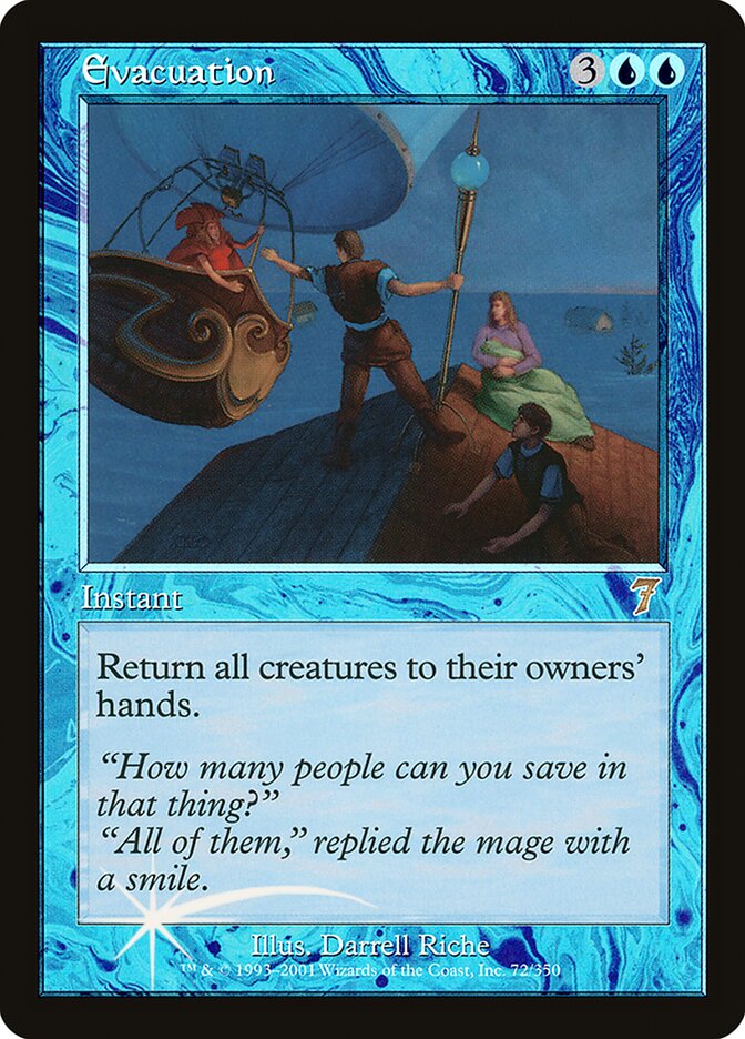 Evacuation 72 (7th Edition)  - Foil | Good Games Adelaide SA