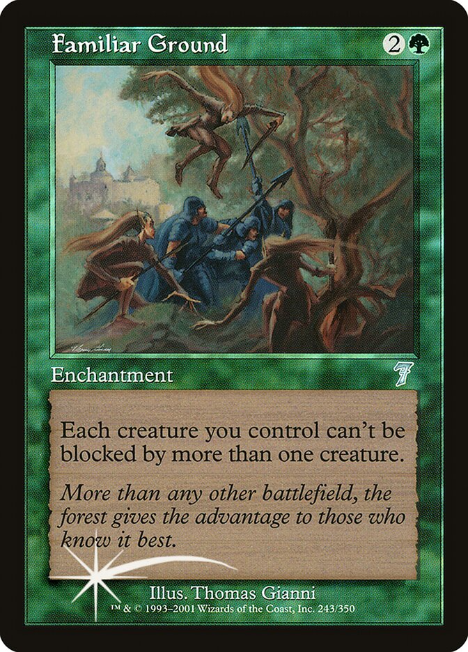 Familiar Ground 243 (7th Edition)  - Foil | Good Games Adelaide SA