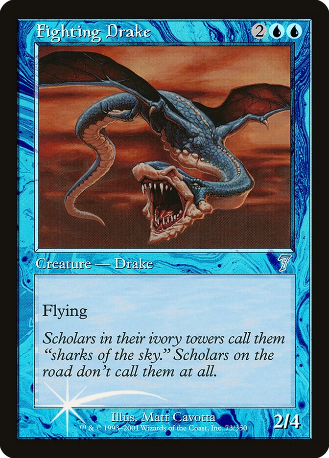 Fighting Drake 73 (7th Edition)  - Foil | Good Games Adelaide SA