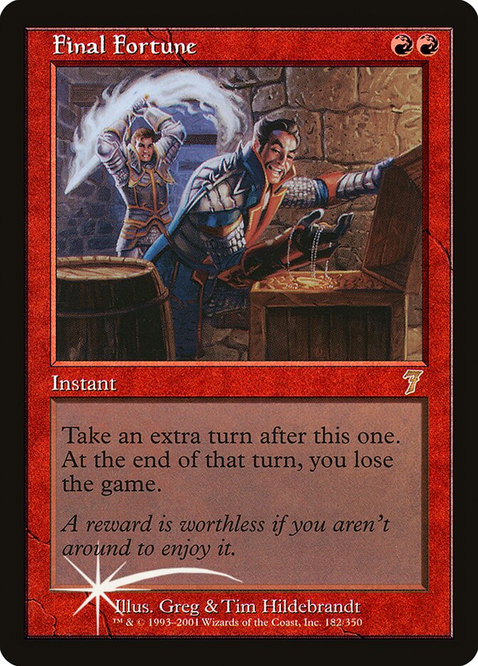 Final Fortune 182 (7th Edition)  - Foil | Good Games Adelaide SA