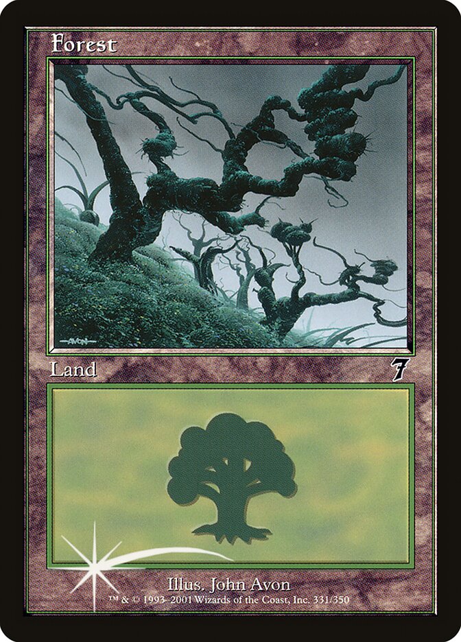 Forest 331 (7th Edition)  - Foil | Good Games Adelaide SA