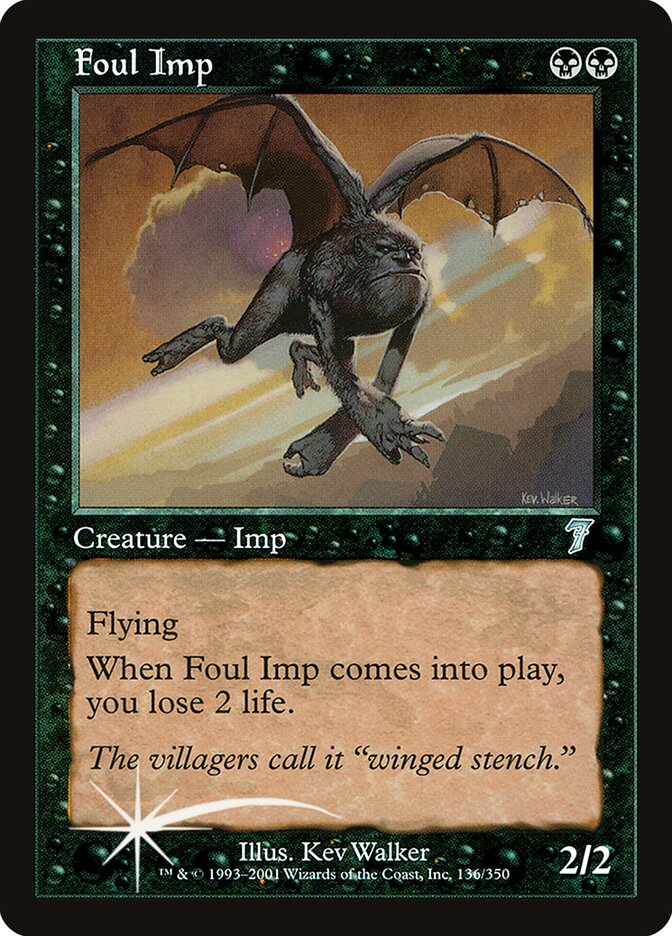 Foul Imp 136 (7th Edition)  - Foil | Good Games Adelaide SA