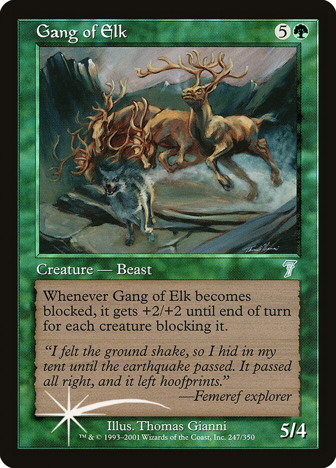 Gang of Elk 247 (7th Edition)  - Foil | Good Games Adelaide SA