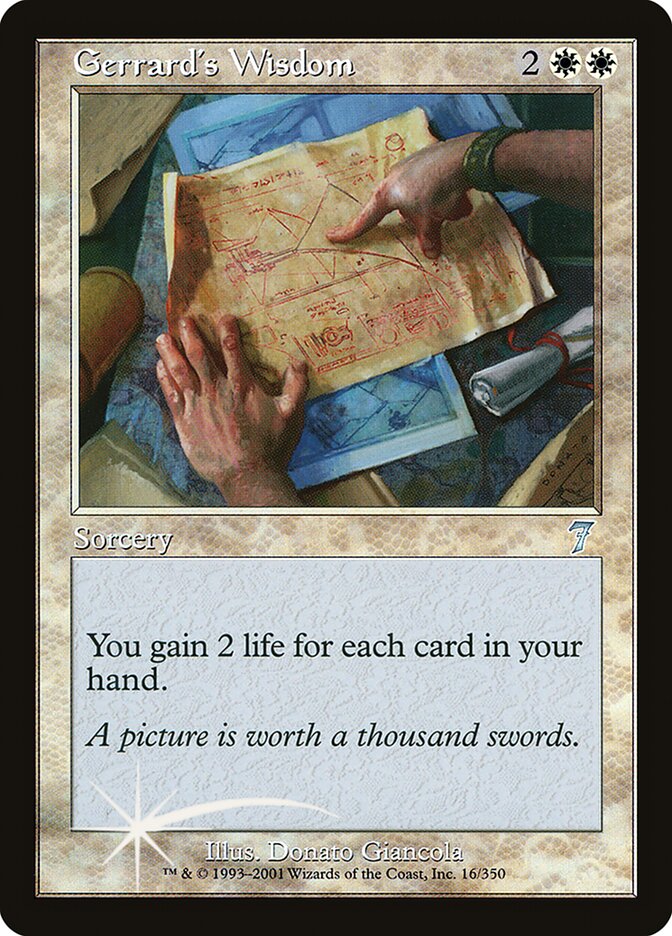 Gerrard's Wisdom 16 (7th Edition)  - Foil | Good Games Adelaide SA
