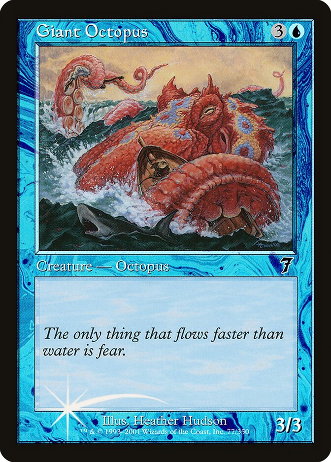 Giant Octopus 77 (7th Edition)  - Foil | Good Games Adelaide SA