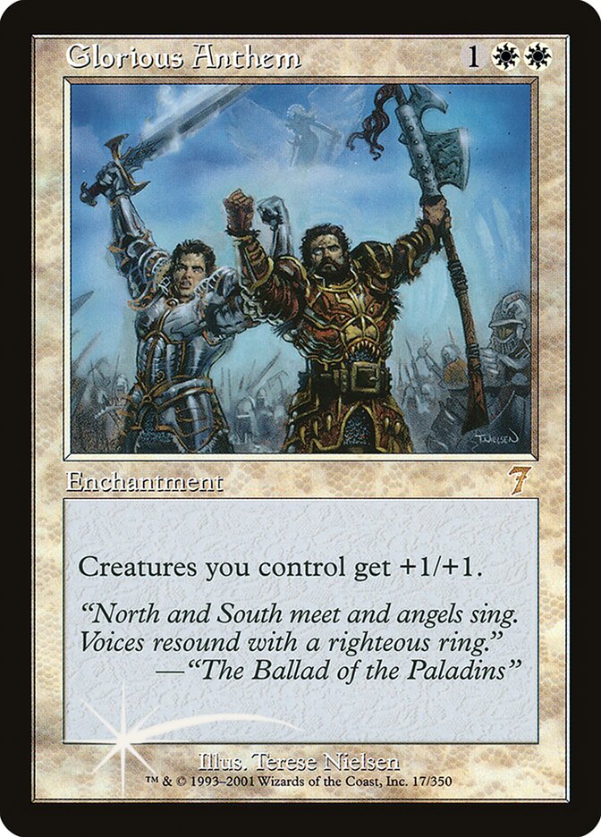 Glorious Anthem 17 (7th Edition)  - Foil | Good Games Adelaide SA