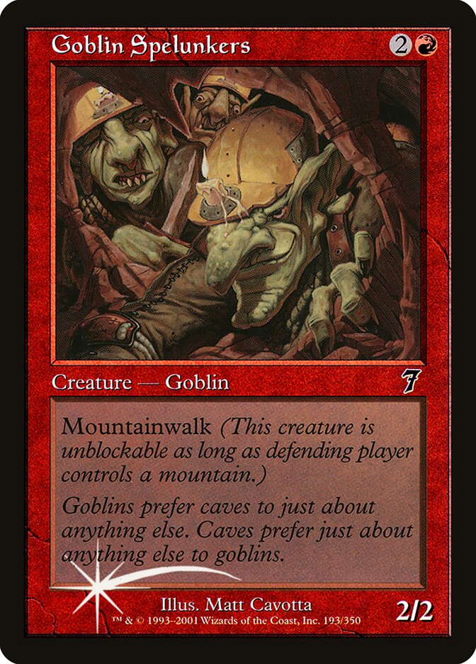 Goblin Spelunkers 193 (7th Edition)  - Foil | Good Games Adelaide SA