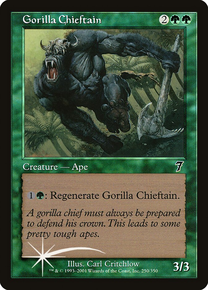 Gorilla Chieftain 250 (7th Edition)  - Foil | Good Games Adelaide SA