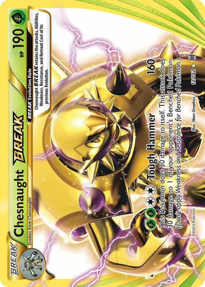 Chesnaught BREAK 12/162 (XY - BREAKthrough)  - Holofoil | Good Games Adelaide SA