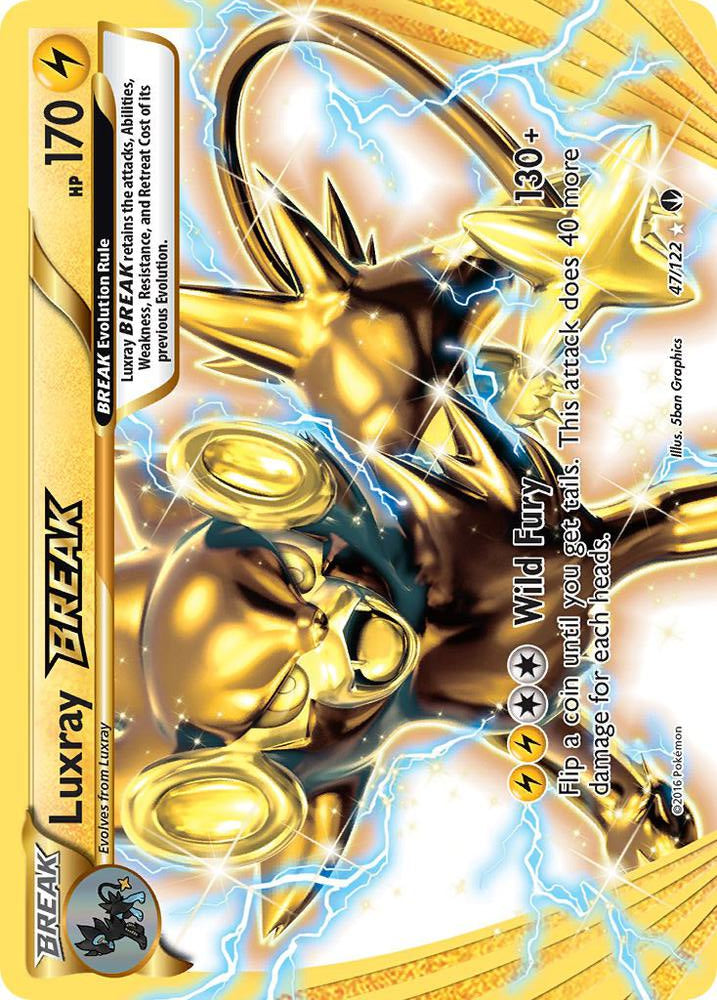 Luxray BREAK 47/122 (XY - BREAKpoint)  - Holofoil | Good Games Adelaide SA