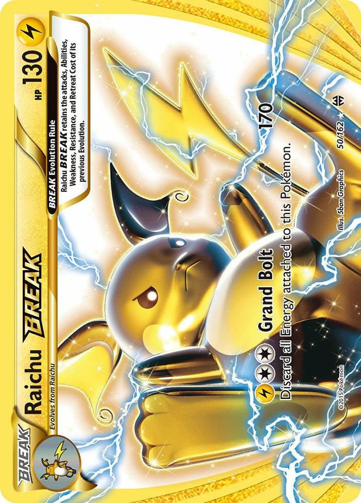 Raichu BREAK 50/162 (XY - BREAKthrough)  - Holofoil | Good Games Adelaide SA