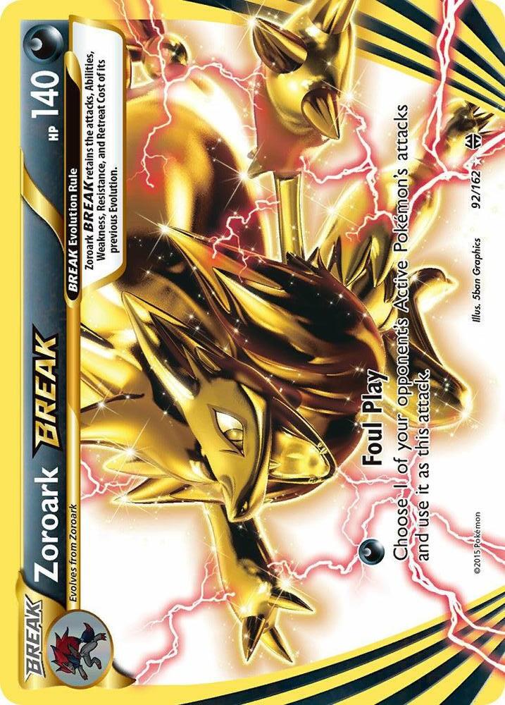 Zoroark BREAK 92/162 (XY - BREAKthrough)  - Holofoil | Good Games Adelaide SA