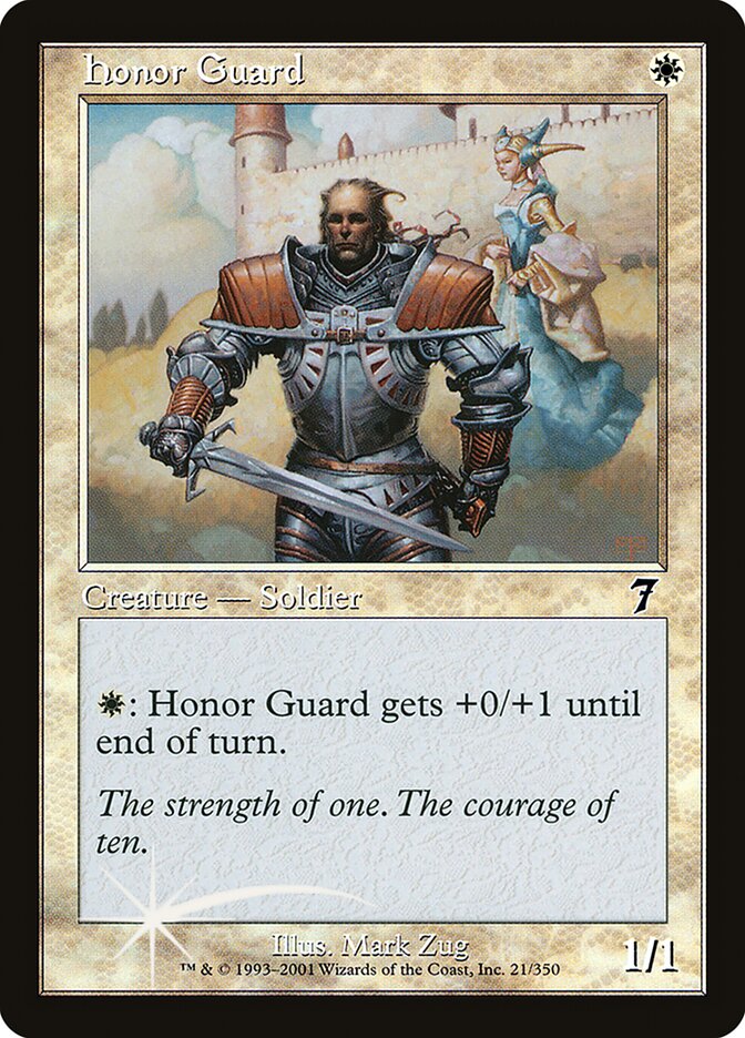 Honor Guard 21 (7th Edition)  - Foil | Good Games Adelaide SA