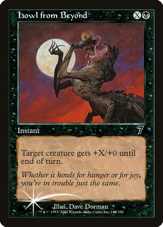 Howl from Beyond 142 (7th Edition)  - Foil | Good Games Adelaide SA
