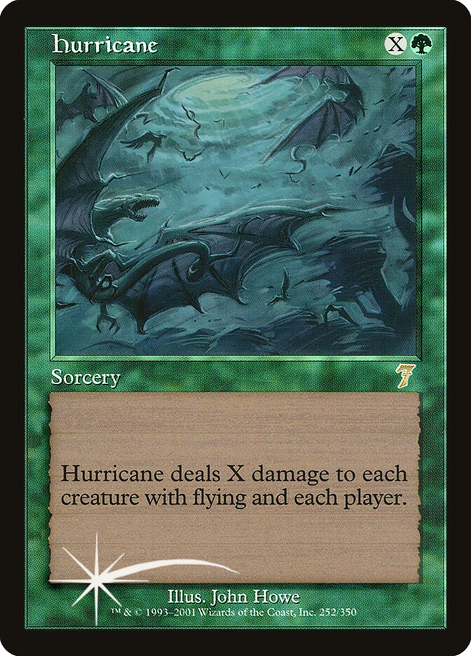Hurricane 252 (7th Edition)  - Foil | Good Games Adelaide SA