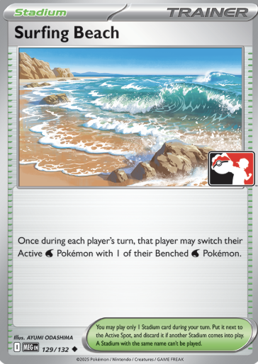 Surfing Beach Series 8 129/132 (Prize Pack Series Cards)  | Good Games Adelaide SA