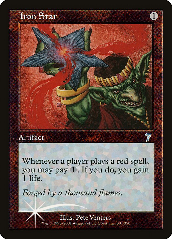 Iron Star 301 (7th Edition)  - Foil | Good Games Adelaide SA