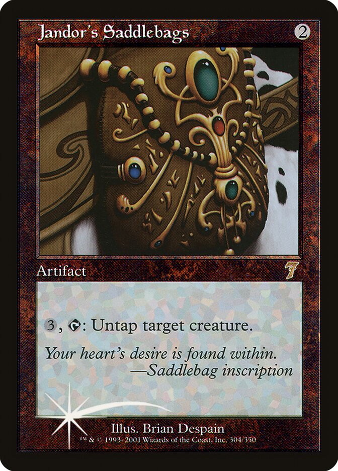 Jandor's Saddlebags 304 (7th Edition)  - Foil | Good Games Adelaide SA