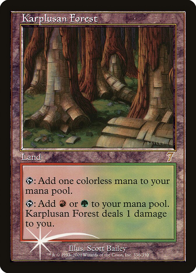 Karplusan Forest 336 (7th Edition)  - Foil | Good Games Adelaide SA