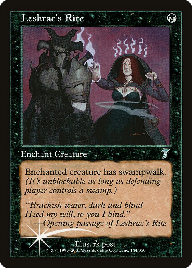 Leshrac's Rite 144 (7th Edition)  - Foil | Good Games Adelaide SA