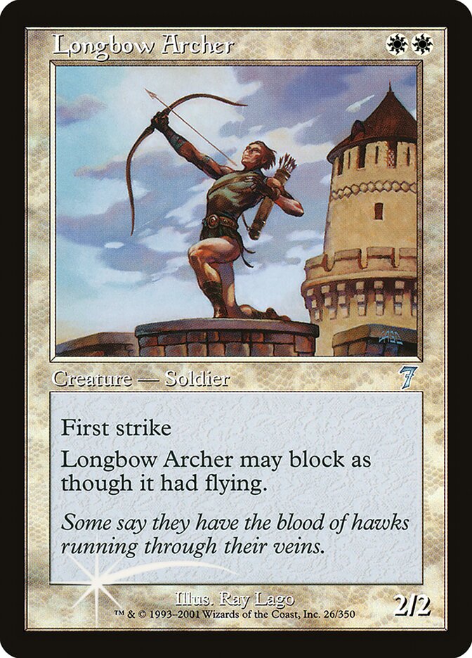 Longbow Archer 26 (7th Edition)  - Foil | Good Games Adelaide SA