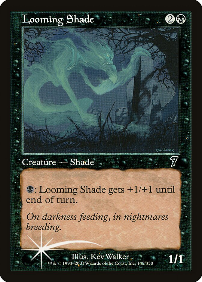 Looming Shade 145 (7th Edition)  - Foil | Good Games Adelaide SA