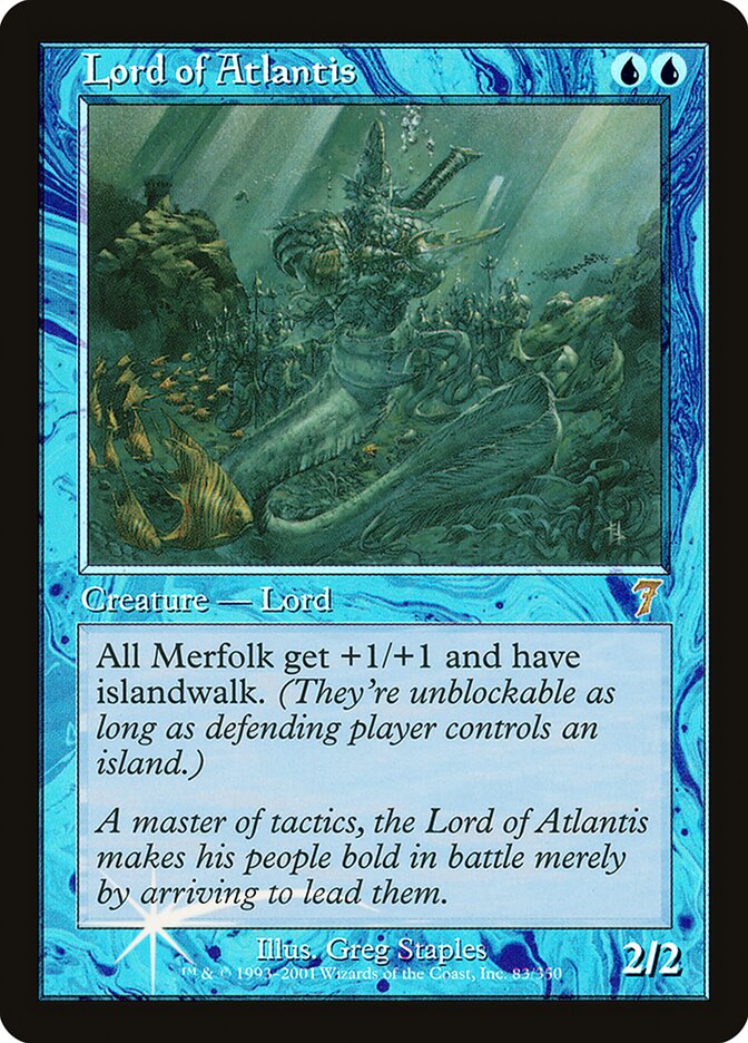 Lord of Atlantis 83 (7th Edition)  - Foil | Good Games Adelaide SA